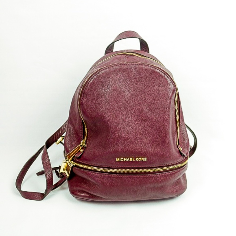 Michael Kors Medium Rhea Leather Backpack